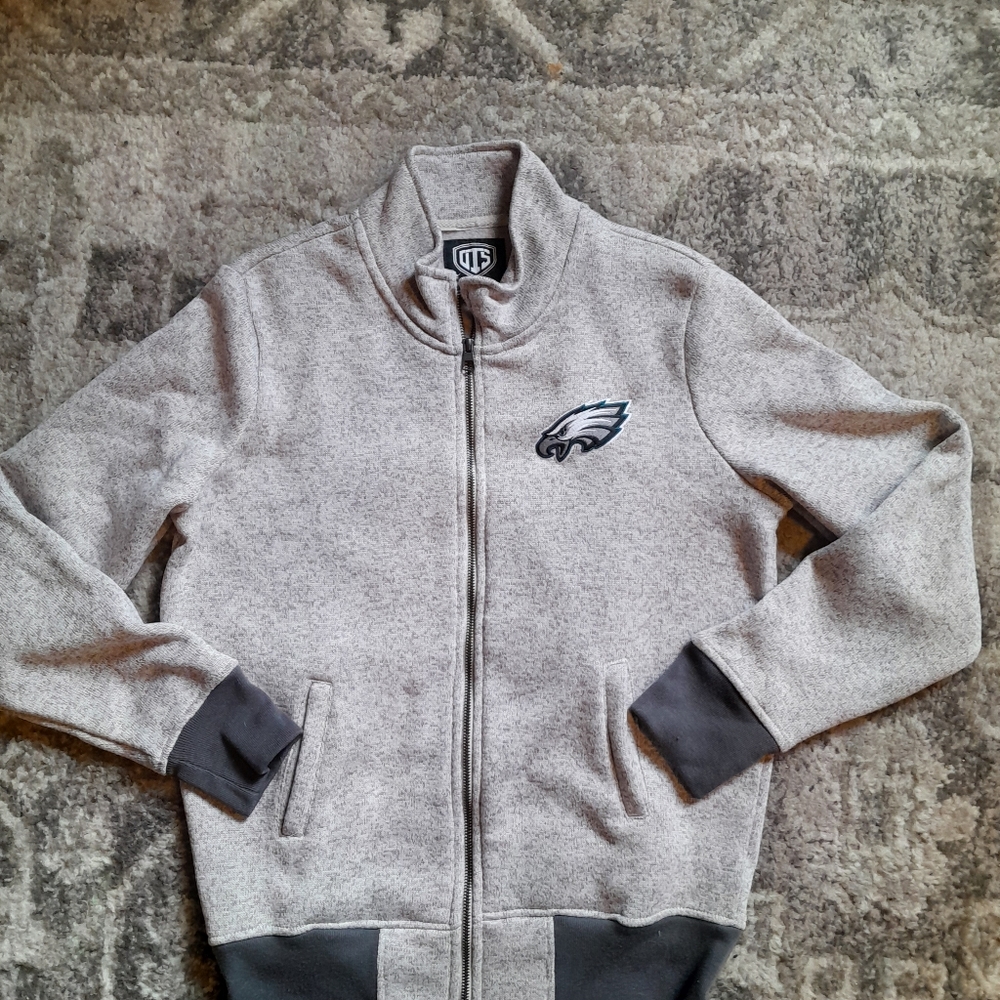 Woman's large NFL Philadelphia Eagles  zip up sweatshirt